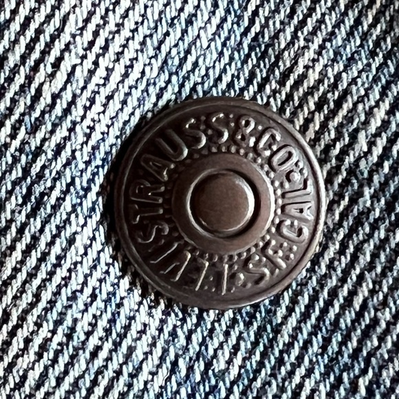 SALE! BUY or BUNDLE! NWOT Men’s Standard Denim Levi jacket, fleece lined. Sz L - Picture 11 of 12